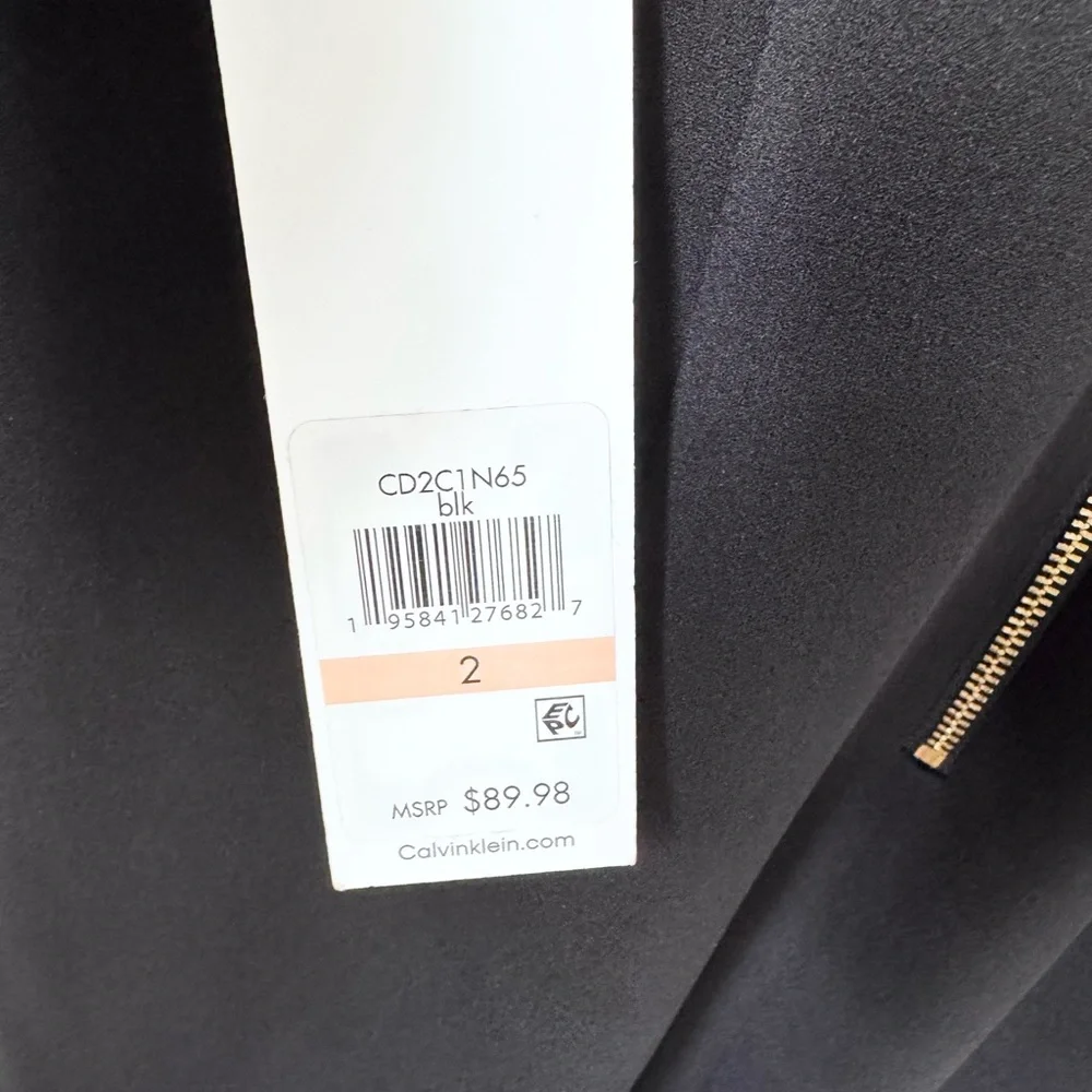 Calvin Klein Bow Tie Midi Dress - Picture 7 of 8